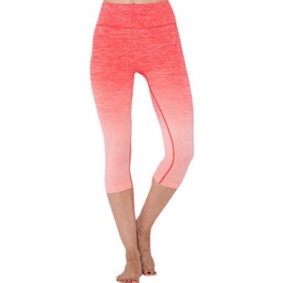 Electric Yoga Pants - NWOT Electric Yoga Ombré Cropped High Waist Pants